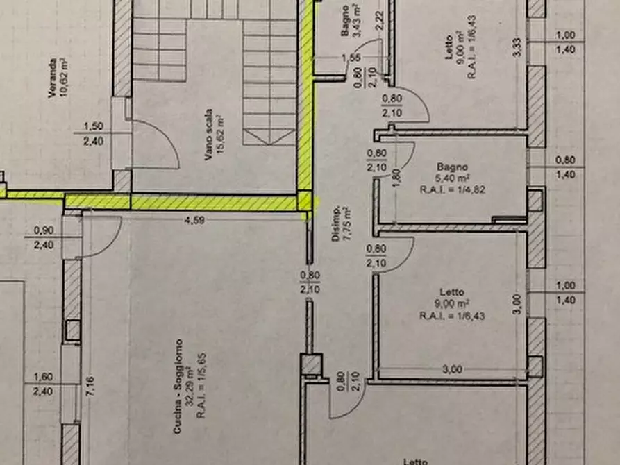 Immagine 8 di Appartamento in vendita  a Suzzara