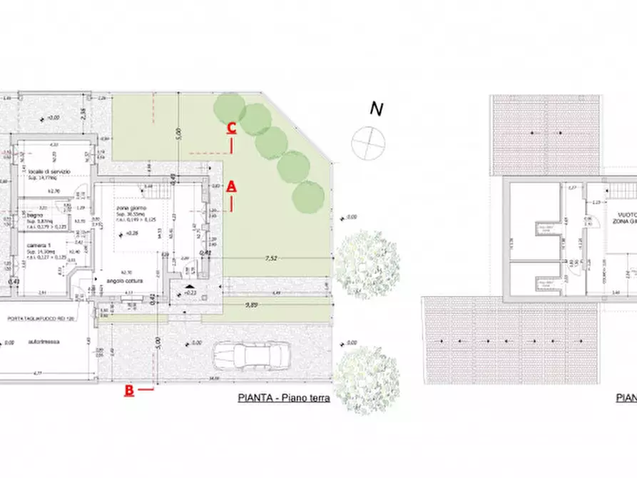 Immagine 17 di Villa in vendita  in via Roma n° 35 a Gropello Cairoli