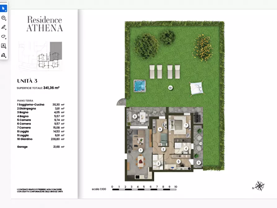 Immagine 7 di Appartamento in vendita  in Corso delle Terme a Montegrotto Terme