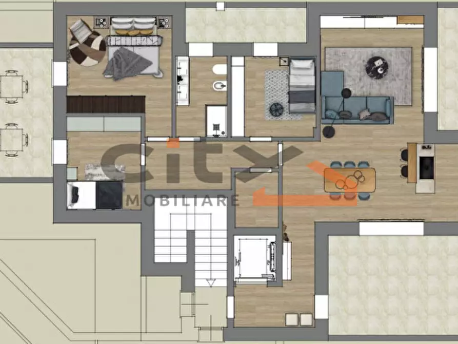 Immagine 4 di Attico in vendita  in S. Giuseppe di Cassola a Cassola