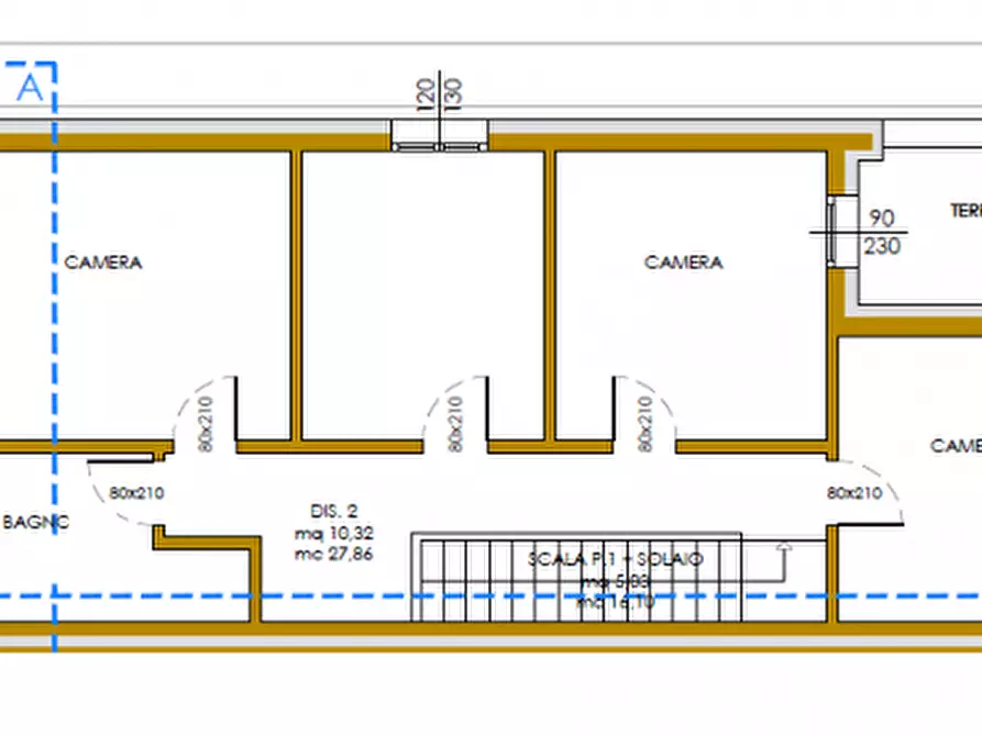 Immagine 3 di Casa bifamiliare in vendita  in via XX Settembre a Saonara
