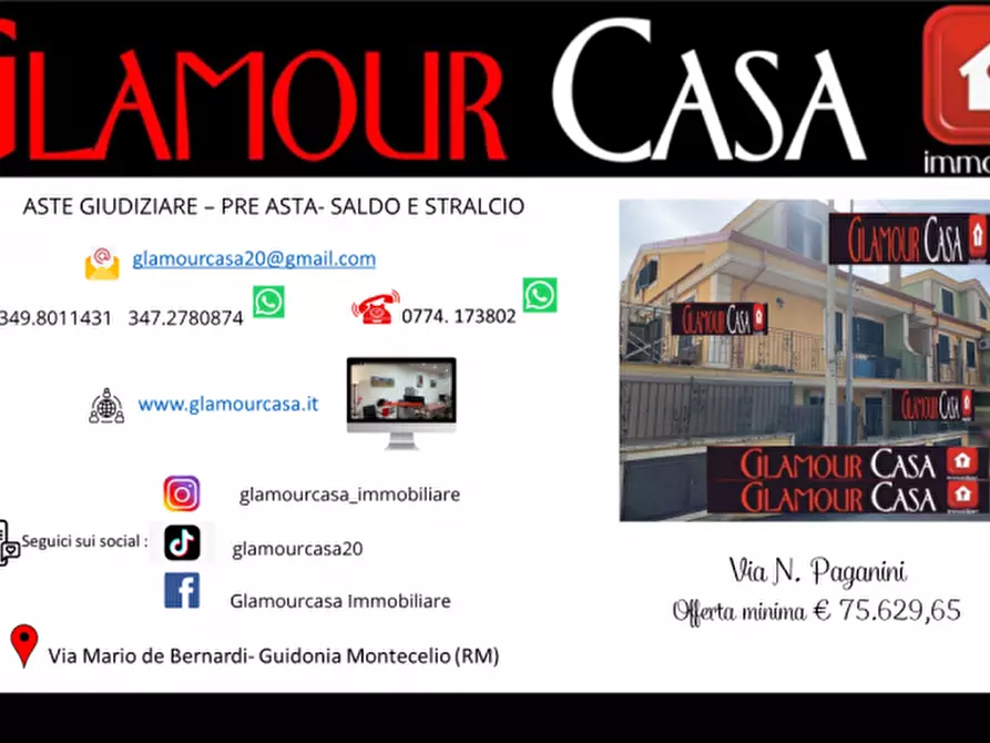 Immagine 1 di Appartamento in vendita  in Via N. Paganini a Guidonia Montecelio