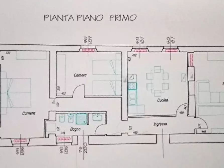 Immagine 39 di Appartamento in vendita  in Via Rivetta 17 a Casale Monferrato