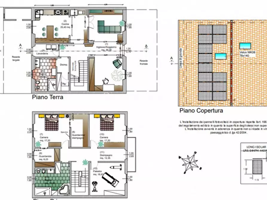 Immagine 24 di Villetta a schiera in vendita  a Prato