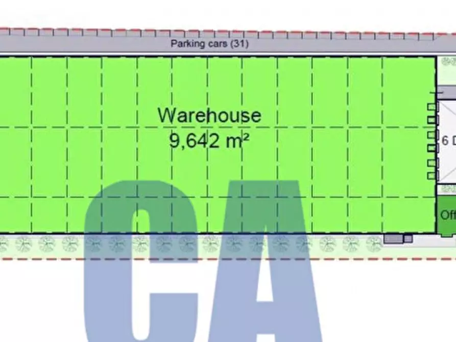 Immagine 1 di Capannone industriale in affitto  in VIA BELTRAMI F.LLI a Novate Milanese