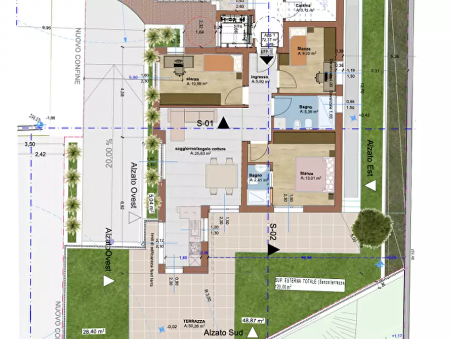 Immagine 20 di Appartamento in vendita  in Via Brennero - Brennerstraße a Laives .Leifers.