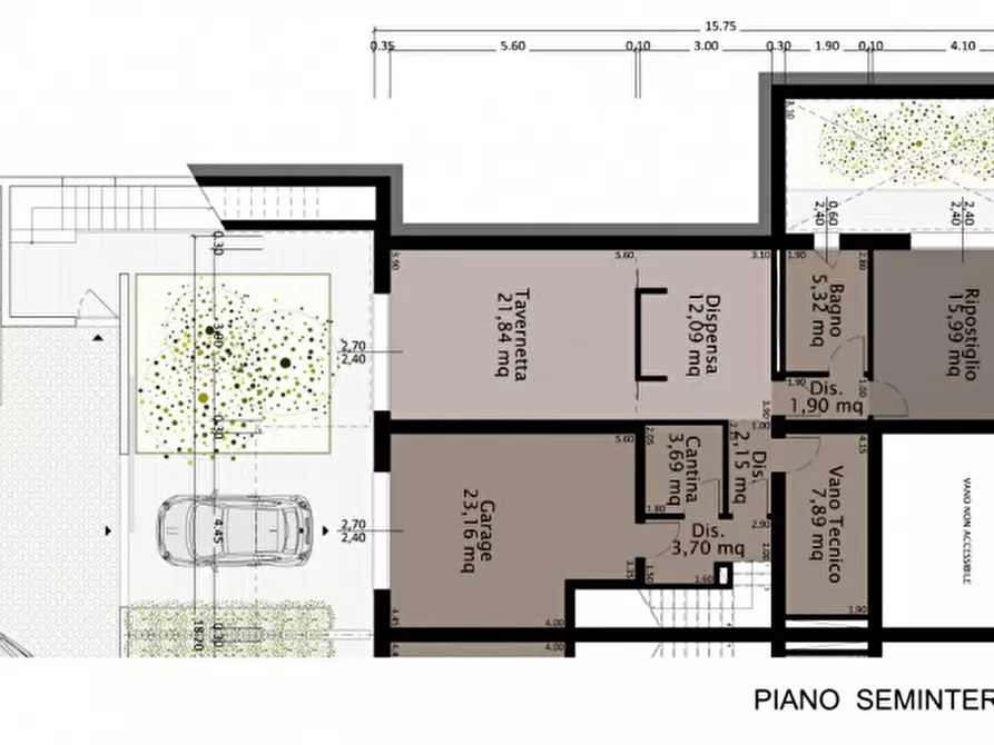 Immagine 12 di Casa bifamiliare in vendita  a Longiano