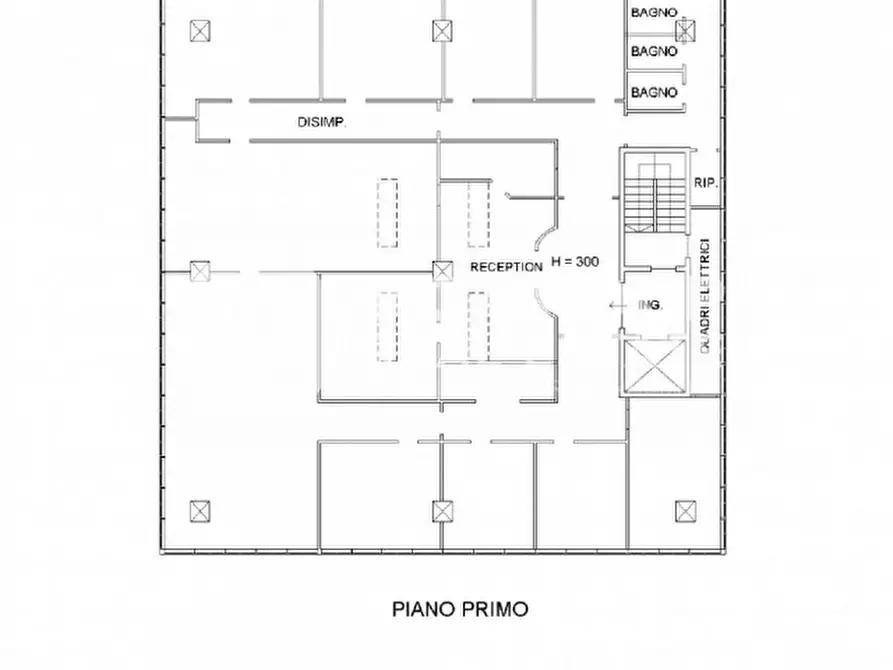 Immagine 19 di Ufficio in affitto  in Via Lazzaroni a Saronno