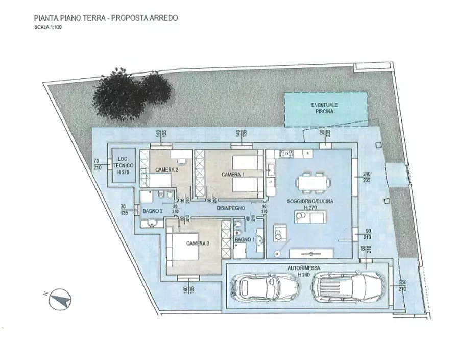 Immagine 13 di Villetta a schiera in vendita  in Via Canossi a Villanuova Sul Clisi