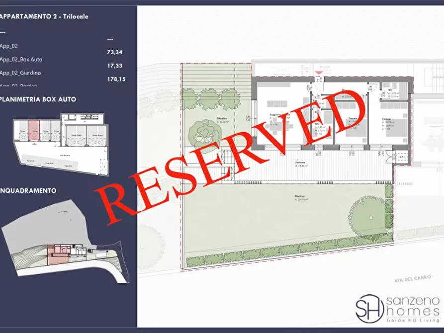 Immagine 20 di Appartamento in vendita  in VIA DEL CARRO n. SNC Piano T-1 a San Zeno Di Montagna