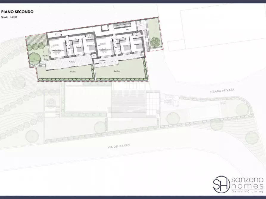 Immagine 30 di Appartamento in vendita  in VIA DEL CARRO n. SNC Piano T-1 a San Zeno Di Montagna