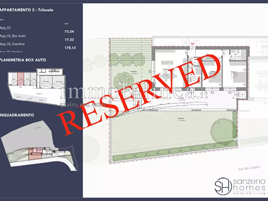 Immagine 33 di Appartamento in vendita  in VIA DEL CARRO n. SNC Piano T-1 a San Zeno Di Montagna