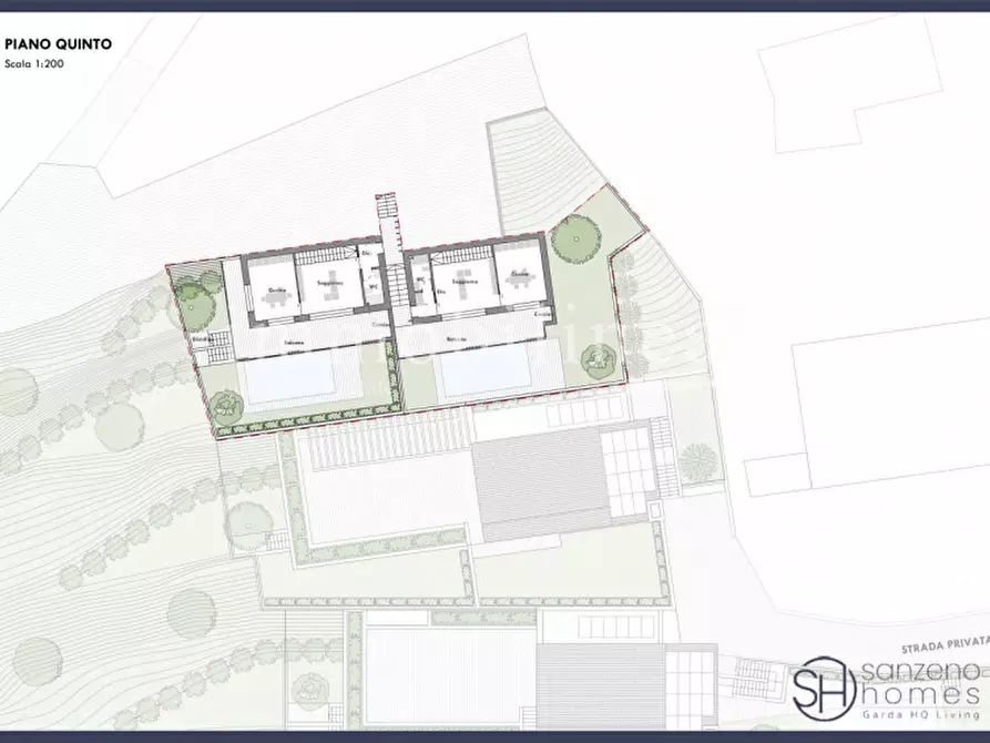 Immagine 30 di Casa bifamiliare in vendita  in VIA DEL CARRO n. 32 Piano S1 a San Zeno Di Montagna