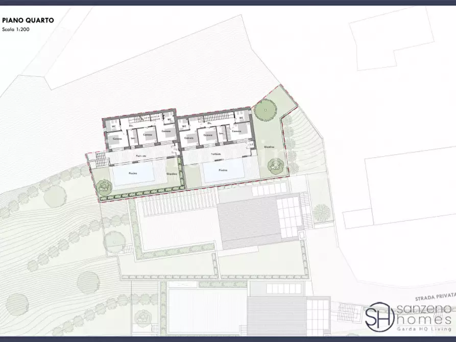 Immagine 31 di Casa bifamiliare in vendita  in VIA DEL CARRO n. 32 Piano S1 a San Zeno Di Montagna