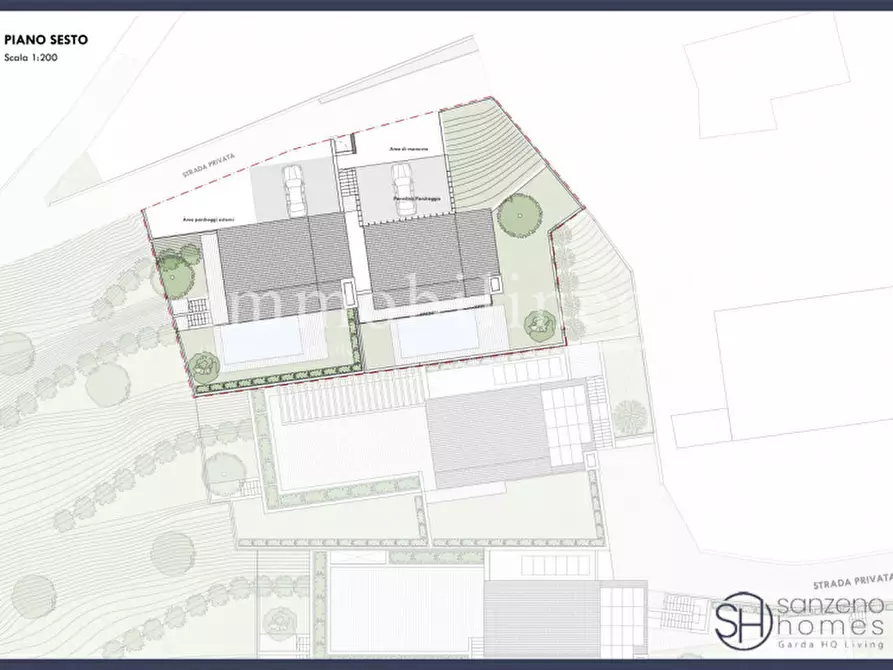 Immagine 32 di Casa bifamiliare in vendita  in VIA DEL CARRO n. 32 Piano S1 a San Zeno Di Montagna