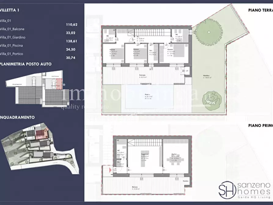 Immagine 33 di Casa bifamiliare in vendita  in VIA DEL CARRO n. 32 Piano S1 a San Zeno Di Montagna
