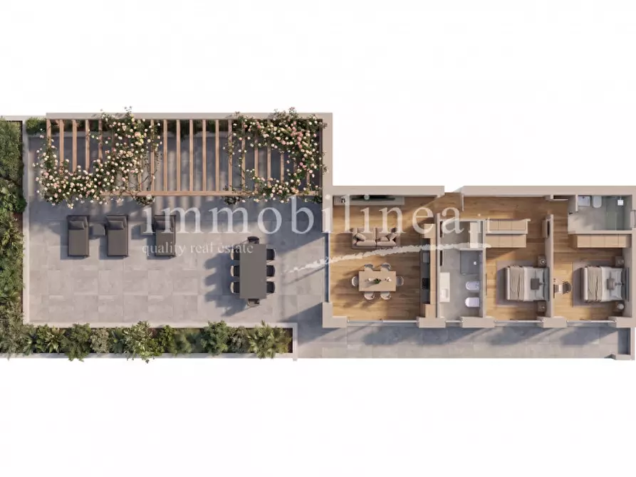 Immagine 9 di Appartamento in vendita  in VIA DEL CARRO n. SNC Piano T-1 a San Zeno Di Montagna