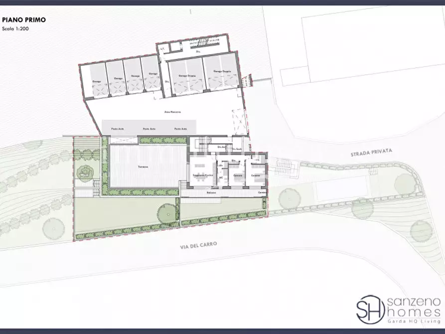 Immagine 31 di Appartamento in vendita  in VIA DEL CARRO n. SNC Piano T-1 a San Zeno Di Montagna