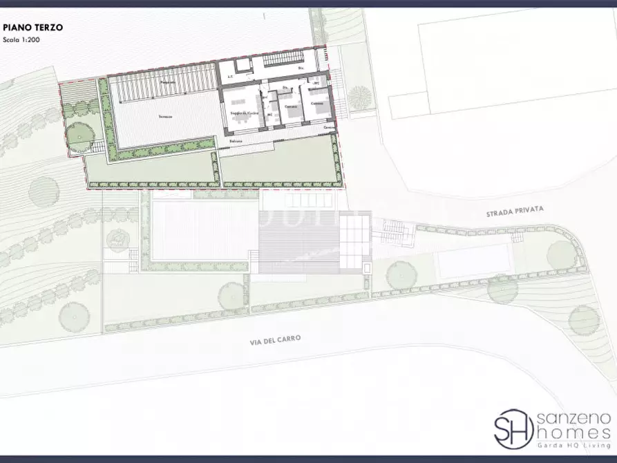 Immagine 36 di Appartamento in vendita  in VIA DEL CARRO n. SNC Piano T-1 a San Zeno Di Montagna
