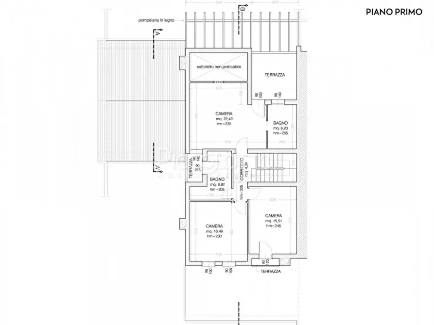 Immagine 28 di Casa bifamiliare in vendita  in via Fratta a Fonte