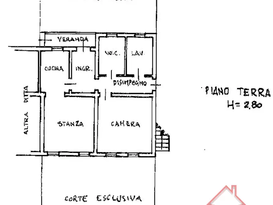 Immagine 16 di Casa bifamiliare in vendita  a Treviso