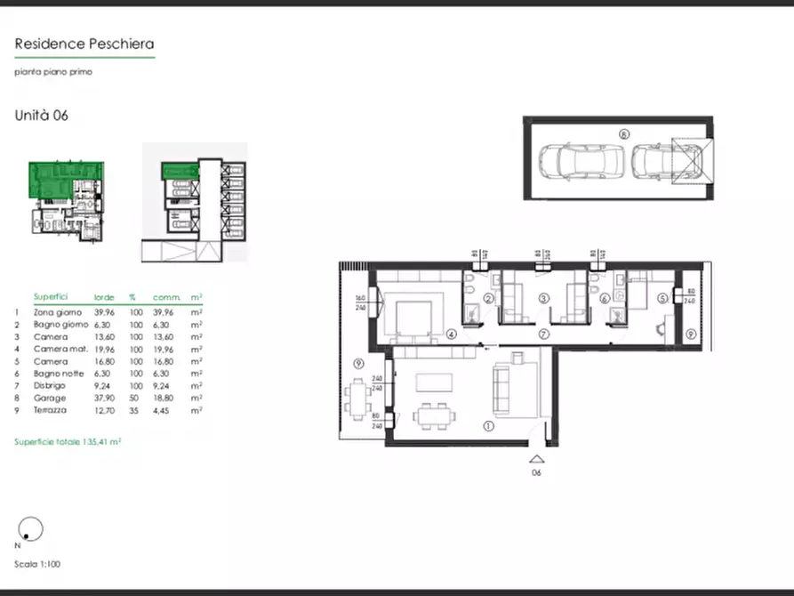 Immagine 6 di Appartamento in vendita  in Via Peschiera a Thiene