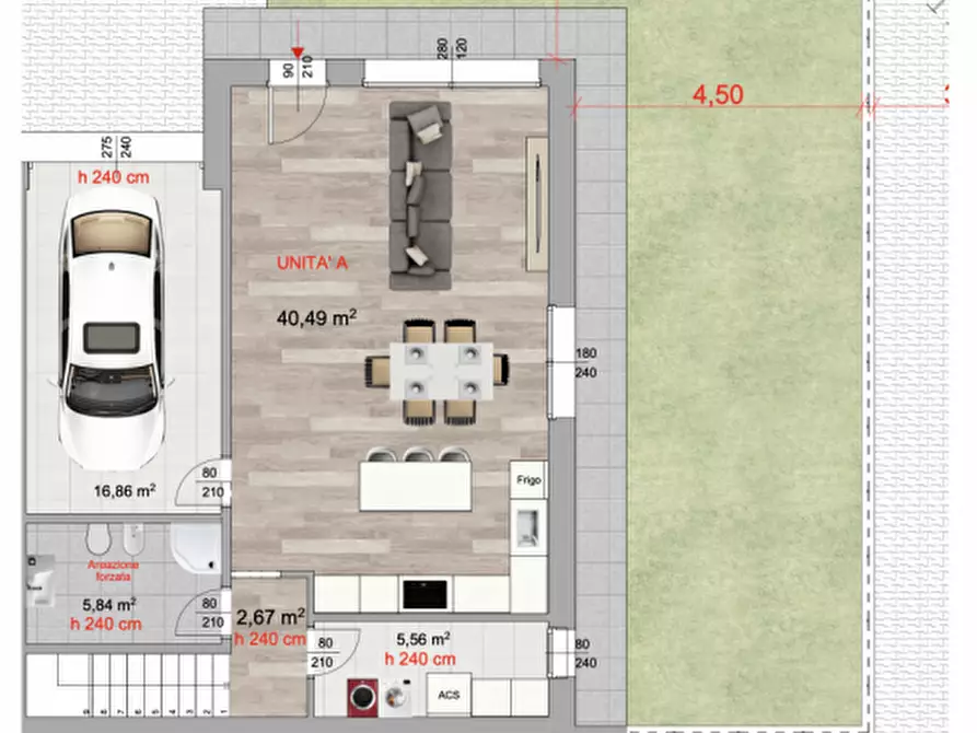 Immagine 10 di Casa trifamiliare in vendita  in Via Monte Rua a Padova