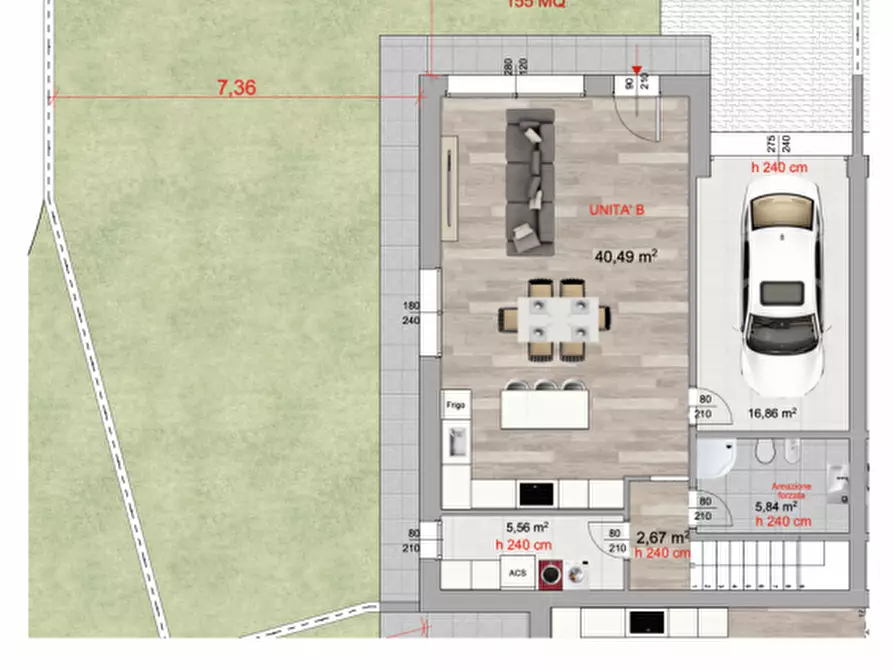Immagine 12 di Casa trifamiliare in vendita  in Via Monte Rua a Padova