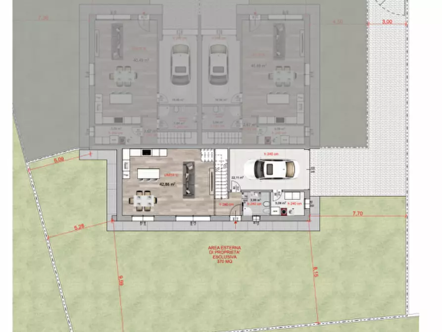 Immagine 14 di Casa trifamiliare in vendita  in Via Monte Rua a Selvazzano Dentro