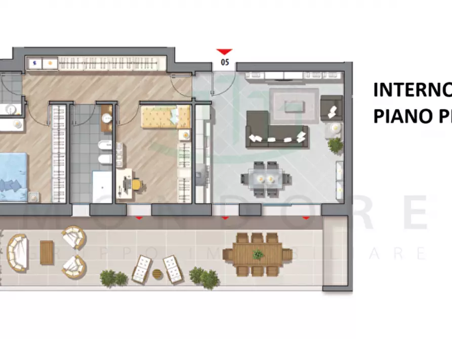 Immagine 7 di Appartamento in vendita  in VIA SPERANZA a San Lazzaro Di Savena