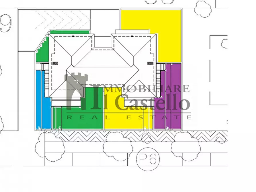 Immagine 12 di Casa quadrifamiliare in vendita  in Via Novella a Castiglione Del Lago