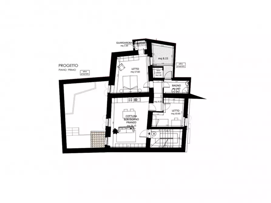 Immagine 16 di Appartamento in vendita  in Via San Vincenzo a Terni