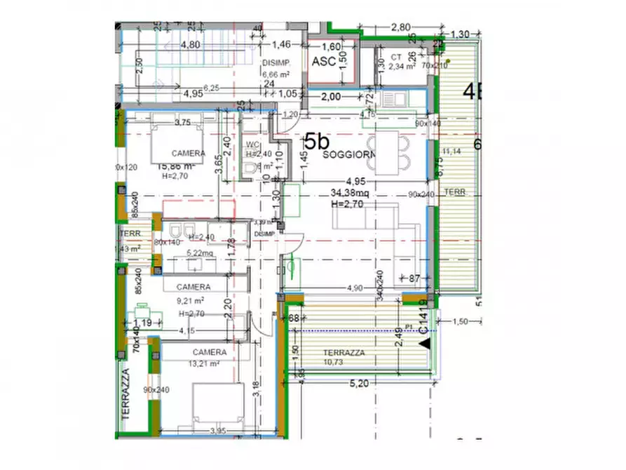 Immagine 20 di Appartamento in vendita  in VIA AQUILEIA a Treviso