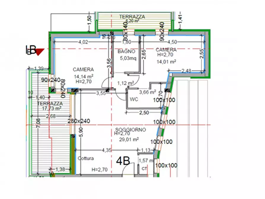 Immagine 16 di Appartamento in vendita  in VIA AQUILEIA a Treviso