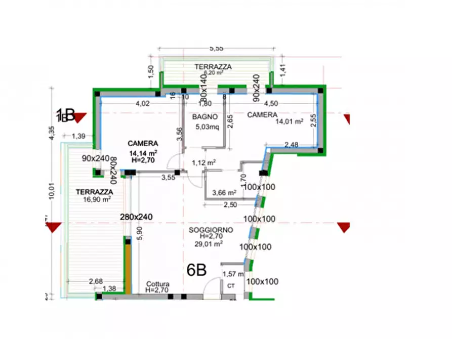 Immagine 12 di Appartamento in vendita  in VIA AQUILEIA a Treviso