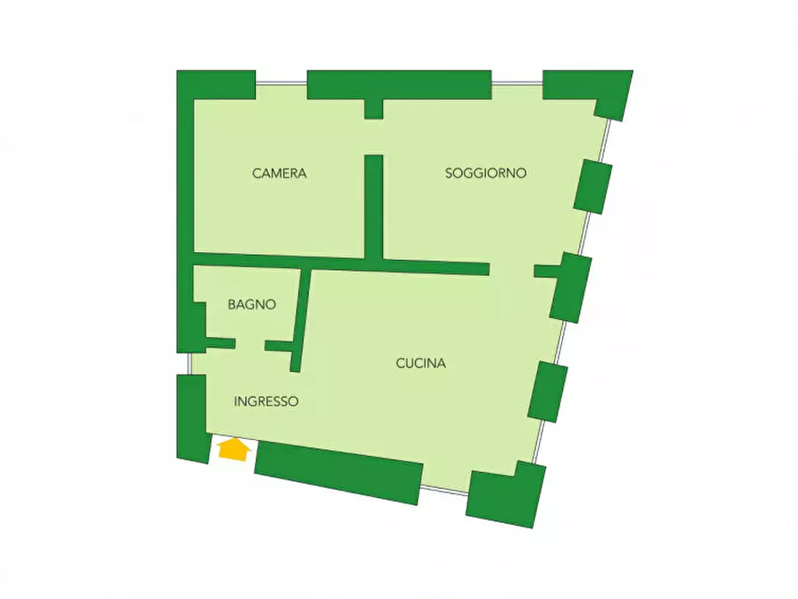 Immagine 24 di Appartamento in vendita  in VIA CAIROLI a Genova