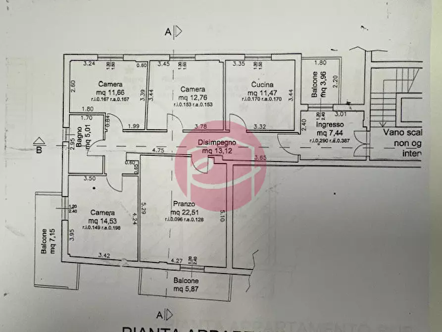 Immagine 14 di Appartamento in vendita  in Viale Giuseppe Mazzini a Santarcangelo Di Romagna
