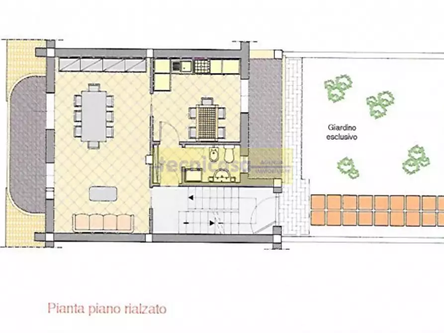 Immagine 17 di Villetta a schiera in vendita  in Via Primavera a Chioggia