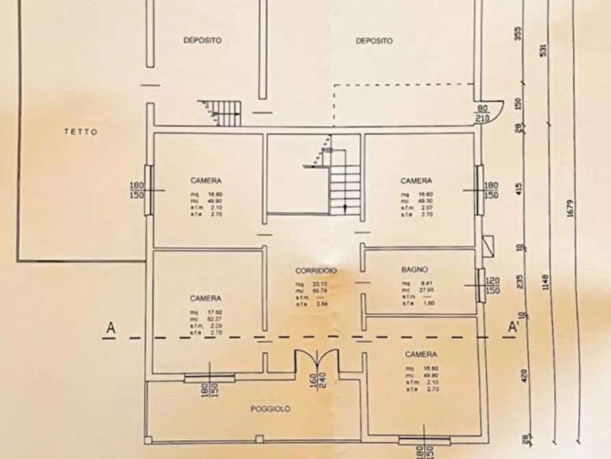 Immagine 34 di Casa indipendente in vendita  in Via Roma a Pozzonovo