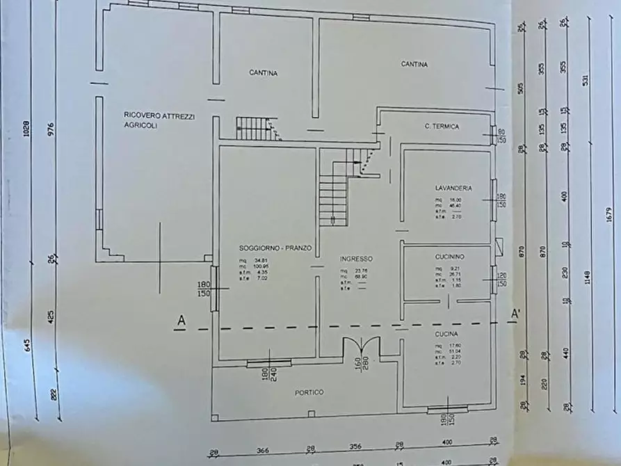 Immagine 35 di Casa indipendente in vendita  in Via Roma a Pozzonovo