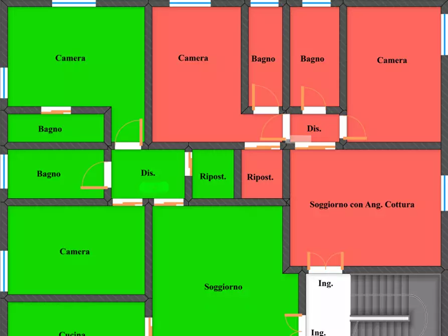 Immagine 6 di Appartamento in vendita  in Via Longarola a Sala Bolognese