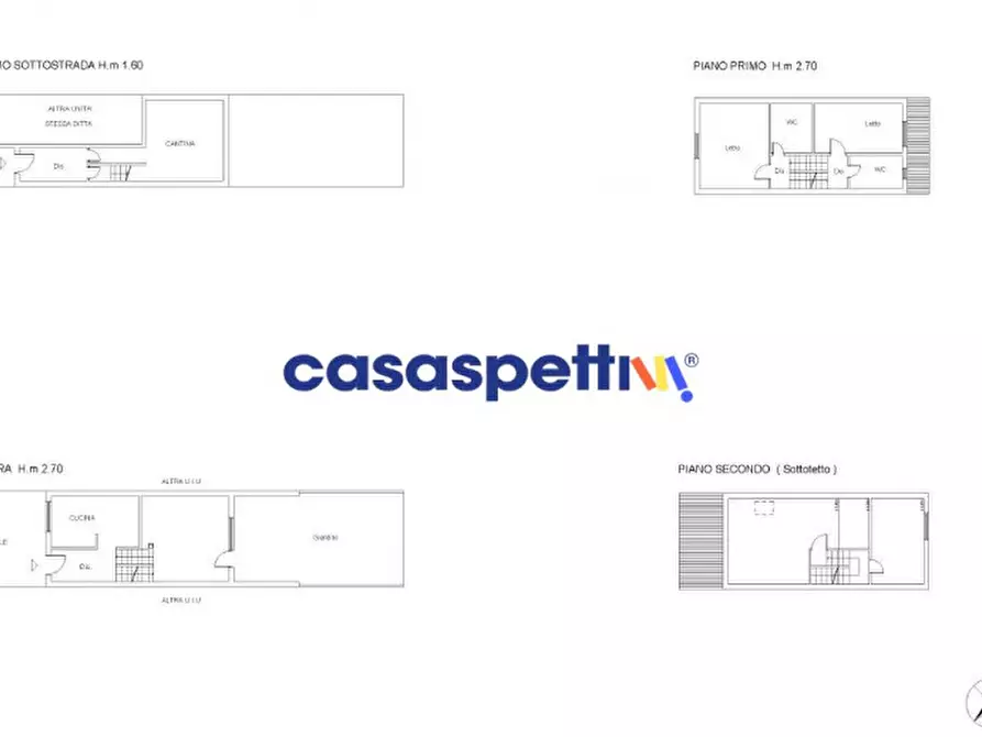 Immagine 58 di Villetta a schiera in vendita  in Via Pavia a Siziano