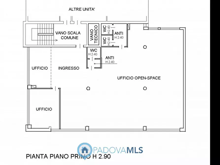 Immagine 9 di Ufficio in affitto  in Viale Della Navigazione Interna a Padova