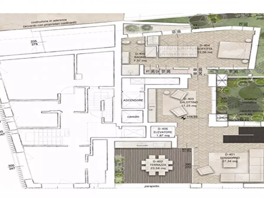 Immagine 26 di Appartamento in vendita  in Via Guido Bergamo a Treviso