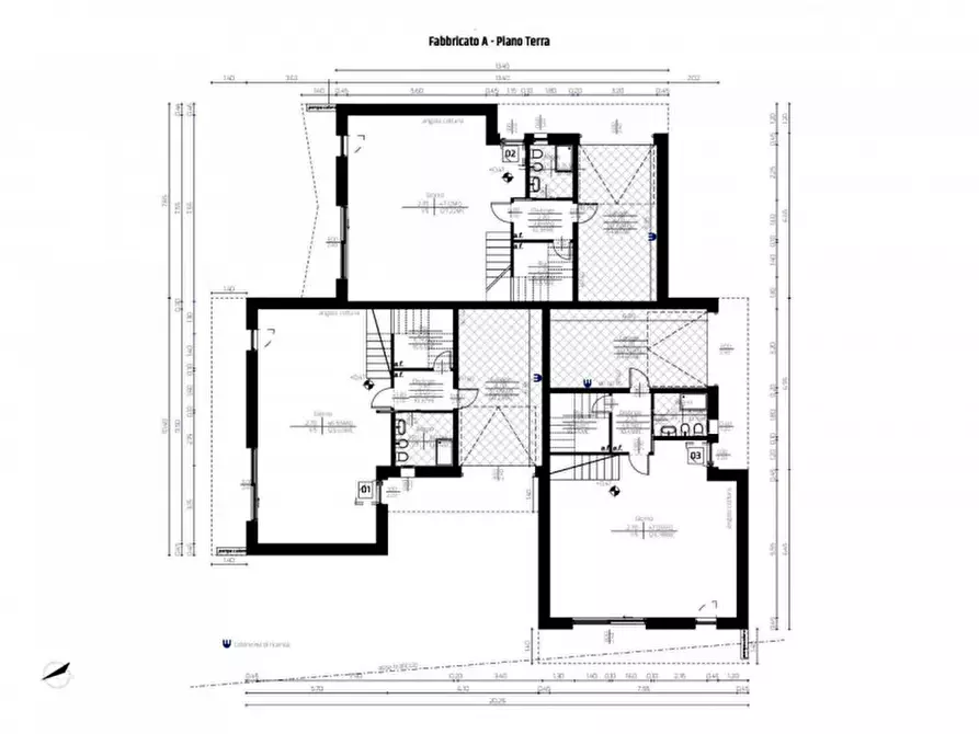 Immagine 2 di Casa trifamiliare in vendita  in Via Roma a Noventa Padovana