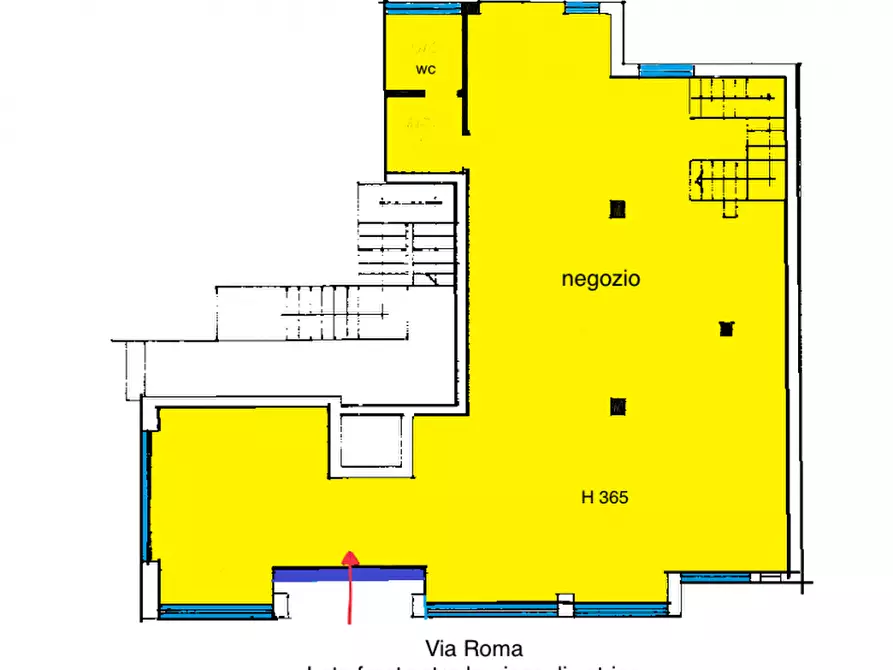 Immagine 2 di Negozio in vendita  a San Bonifacio