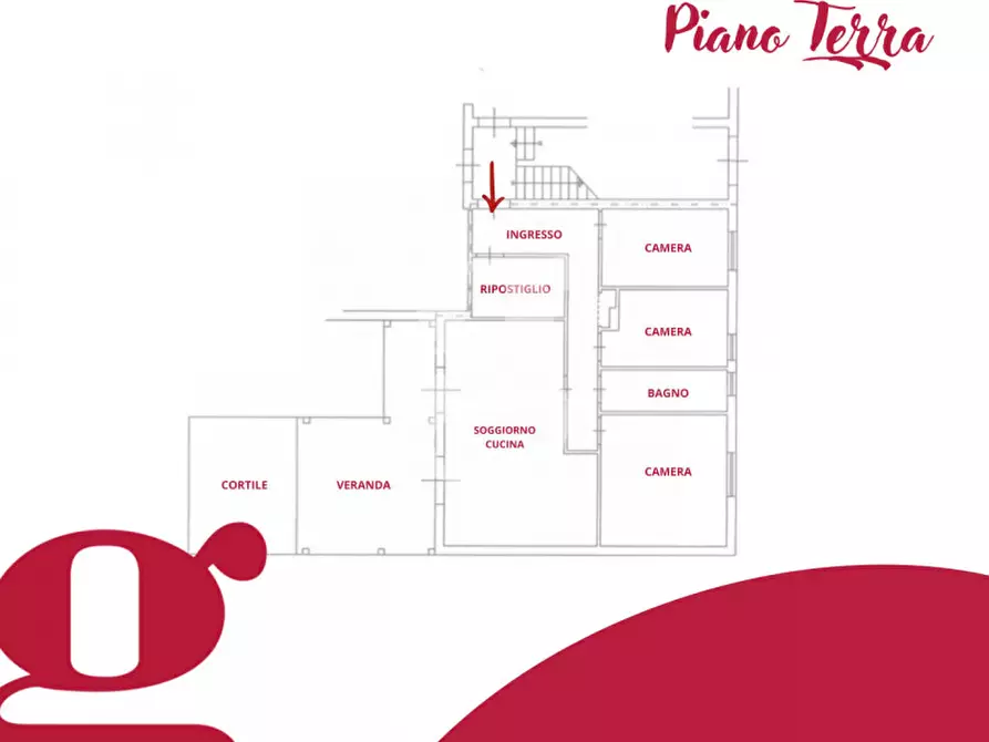 Immagine 30 di Appartamento in vendita  in VIA INTERCOMUNALE CAMICIA, 3 a Merì