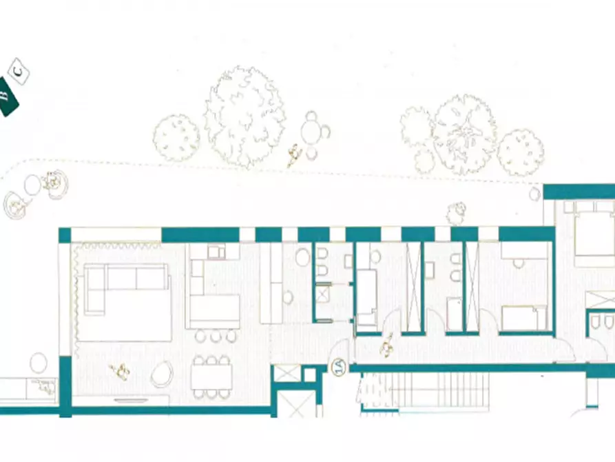 Immagine 26 di Appartamento in vendita  in Via Antonio Cavarzerani a Treviso