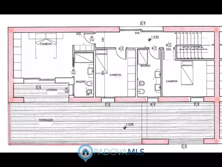 Immagine 24 di Casa bifamiliare in vendita  a Selvazzano Dentro