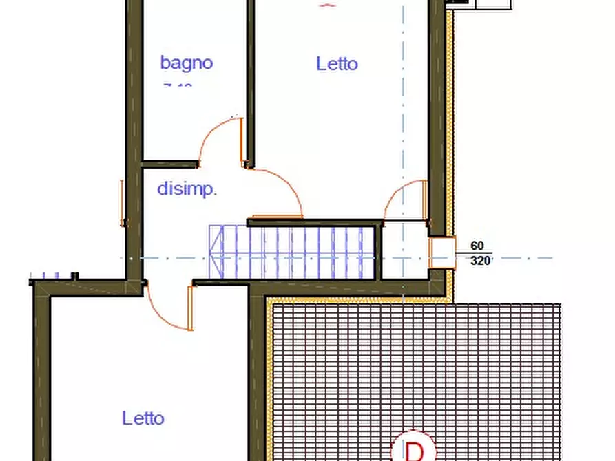 Immagine 10 di Villetta a schiera in vendita  in Viale Vincenzo Gallucci a Borgo Veneto